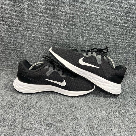 Nike Revolution 6 Running Shoes Men's Size 11 Black Athletic Training Sneakers - Picture 7 of 11
